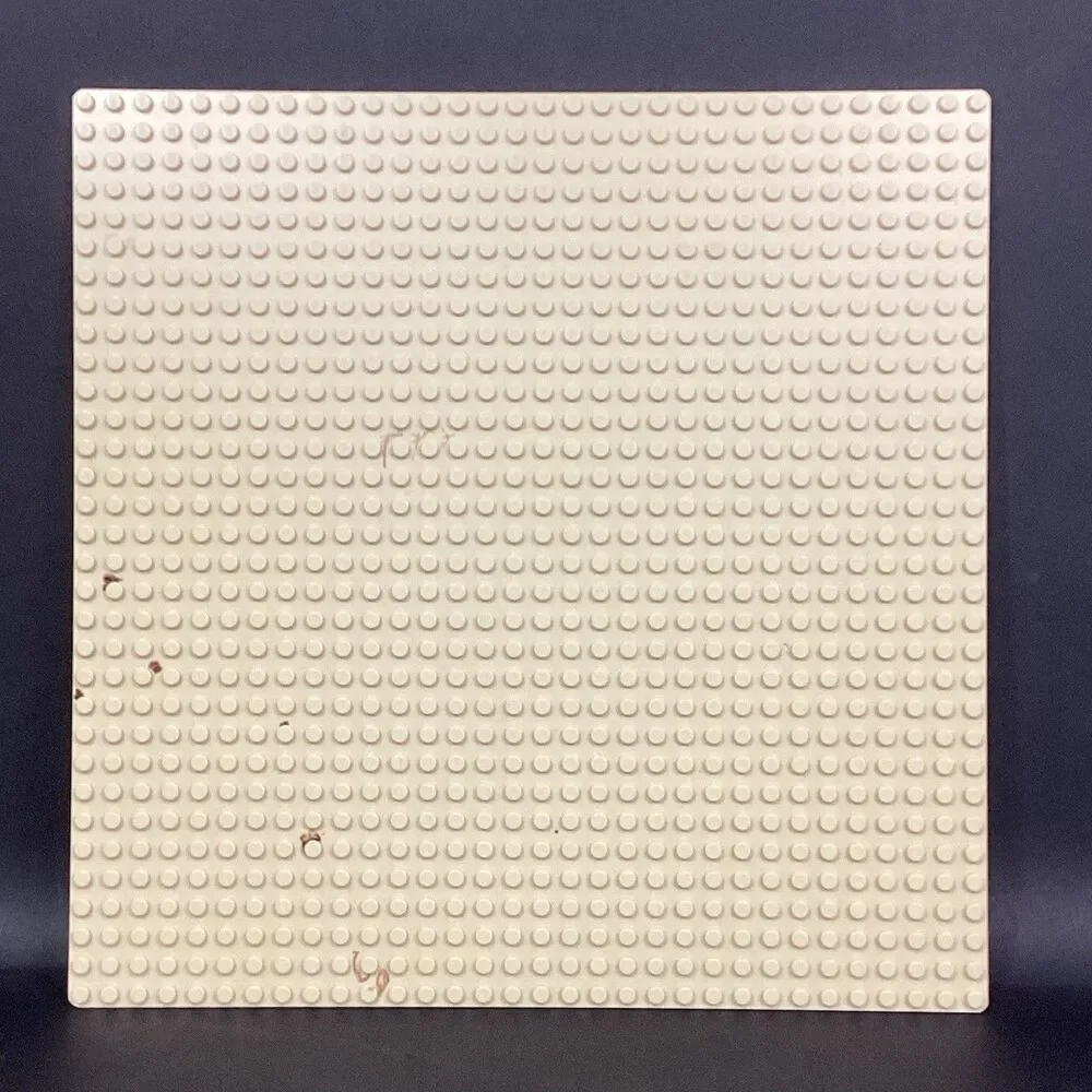 Lego Base Plates - Gray & Beige - 48x48 & 32x32 - 15